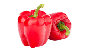 Fresh pepper Capsicum organic Red
